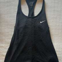 NIKE Black Full Length Racerback Tank