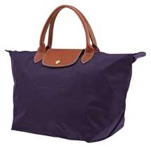 Purple Le Pliage Tote