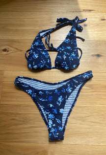 Blue Bikini Set