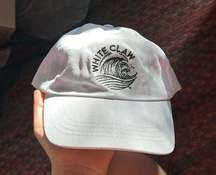 WHITE CLAW SELTZER LIQUOR BAR ALCOHOL WHITE DAD HAT