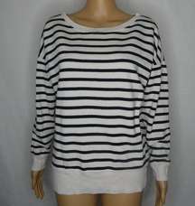 Denim & Supply Ralph Lauren Boyfriend Striped Swtr