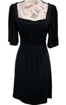 Black 3/4 Sleeve Medium Dress