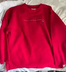 gear red sweater