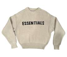 Essentials Kids Cream Knit Sweater