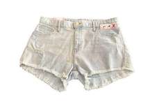 New York Laundry Vintage High Rise Light Wash Womens Denim Shorts size 13