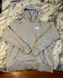 women’s gray north face hoodie 