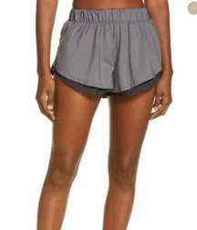 Free people movement grey shorts S