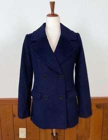 Beautiful Lark & Ro Navy Blue Peacoat!