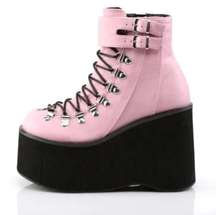 "Kera-21" Boots - Baby Pink Vegan Leather -  Cult