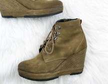 Geox wedge booties