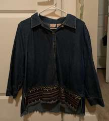 Casuals Denim Jacket Top