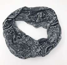 Infinity scarf - transparent material