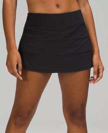 Pace Rival Mid-Rise Skirt Black