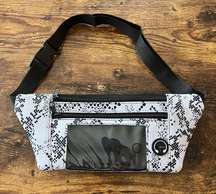 Snakeskin Print Waist Belt Bag Fanny Pack