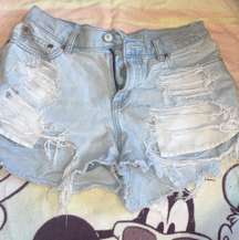 Outfitters Distressed Shorts