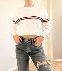 All : Row White Crewneck Sweatshirt