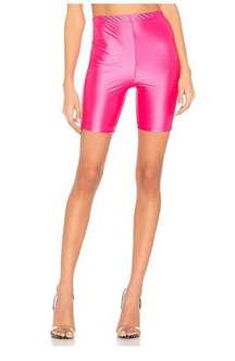 h:ours Pink Biker Short Size Medium