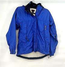 Marmot blue wind breaker jacket size small men’s