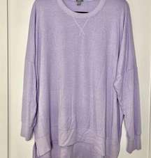 oversized sweater Womens XL Purple Crewneck Pullover