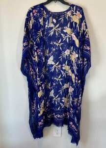 Floral Shawl Wrap Kimono One Size