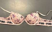 Victoria’s Secret PINK lace push-up bra, 34B