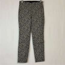 A New Day Women’s High Rise Skinny Ankle Pant Leopard Print Size 0 NWT