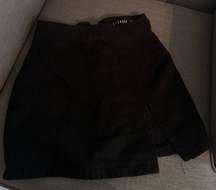 LIONESS BLACK MINI SKIRT PRINCESSPOLLY