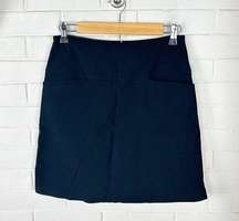 S.C.&CO. Black Classic Skort Size XS