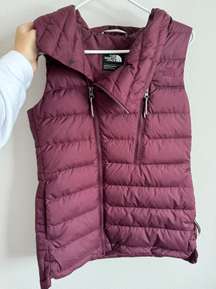 Maroon Puffer Vest