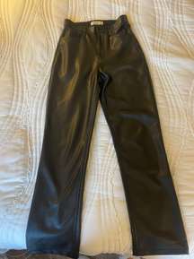 Abercrombie Leather Pants