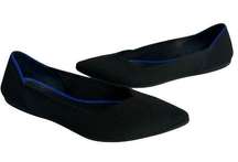 Rothy’s The Point Slip On Black Flats Women’s Size 9