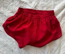 Hotty Hot Shorts Red 2.5 Inch