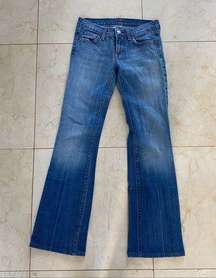 7 For All Mankind Like New Boot Cut Jeans Sz 26