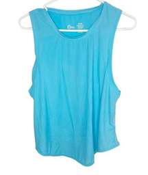 ZYIA turquoise athletic top size medium NWOT e