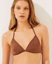 Agua de Coco Roots Matelasse Bikini Top NWT Sz. S