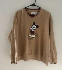 Vintage Oversized Mickey Mouse Sweatshirt