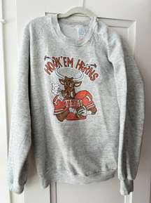 VINTAGE TEXAS COLLEGE CREWNECK