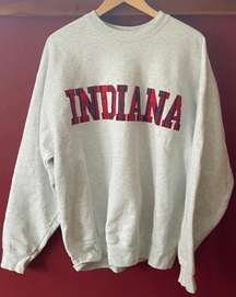 Vintage Indiana University Crewneck / Sweatshirt