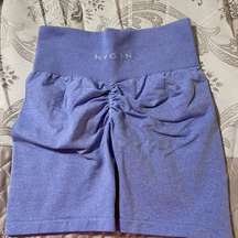 Periwinkle Scrunch Shorts