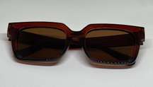 Brown Squared UV Protection Sunglasses 