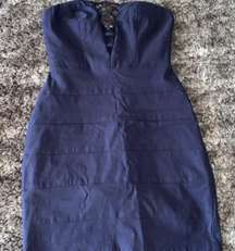 Navy Blue Dress 