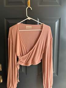 Wrap Front Sweater