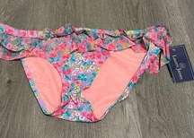 Lauren James Floral NWT Hipster Swimsuit Bottoms Size Large