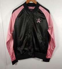 Jeffrey star bomber jacket ize Medium women