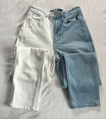 Holister Jeans Two Tone Denim Size 00