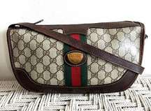 Vintage GUCCI Ophidia Sherry Line Banana Shoulder Bag