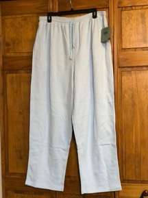 NWT Vintage Marsh Landing Light Blue Knit Pants XL