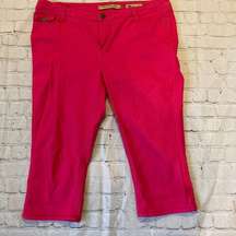 Women's Vanilla Star Capri/Cropped Jeans, Dark Pink Size 16, Excellent