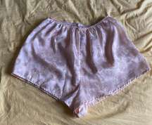 sheer lounge shorts