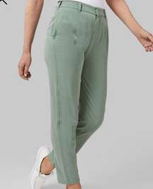 32 Degrees Cool Green WOMEN'S STRETCH WOVEN PANT